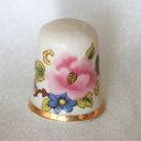 フラワー Flower 花 イギリスの名窯 パリシー PALISSY シンブル 指貫き ソーイング キルト パッチワーク コレクション アイテム 誕生日 ギフト...
