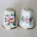 TCC 1991年 エレガンス Elegance バラ 薔薇 花 ロイヤル ポーセリン Royal Porzellan ポーツェレン ドイツ 指貫き シンブル ...