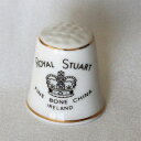 ロイヤル スチュアート ROYAL STUART Hallmark of WGPH 世界の名窯 ファクトリー ホール マーク TCC シンブル 指貫き ソーイン...