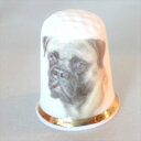 ブル マスティフ Bullmastiff ドッグ Dog 色々な犬 イギリス シンブル 指貫き ソーイング キルト パッチワーク コレクション アイテム 誕生日...
