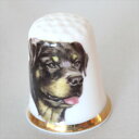 ロットワイラー Rottweiler ドッグ Dog 色々な犬 シンブル 指貫き ソーイング コレクション アイテム 誕生日 ギフト プレゼント 02P09Ju...