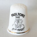 イギリス ポールトンズ パーク poultons park オウル IT'S A HOOT! OWL マスコット テーマパーク シンブル 指貫き ソーイング キ...