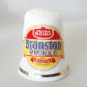 Branston Pickle ブランストン ピクルス 指貫き イギリス アドバタイジング ADVERTISING 会社や製品のロゴ 広告 【中古】