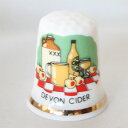 Devon サイダー Cider シードル イギリス シンブル 指貫き Davon デヴォン 【中古】