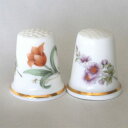 ウェッジウッド Wedgwood テーブルウェアー コレクション ミラベルの花 Mirabelle チューリップ フラワー シンブル 指貫き ソーイング キルト...