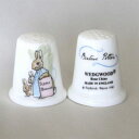 ピーターラビットのおはなし peter rabbit フロプシーバニー Flopsy Bunnies 1983年 ウェッジウッド Wedgwood シンブル 指貫き ソーイング キルト パッチワーク コレクション アイテム 誕生日 ギフト プレゼント ヴィンテージ 【中古】 02P28Oct16 02P05Nov16