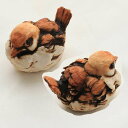 【 ARTEFICE OTTANTA 】 イタリア アルテフィーチェ オッタンタ 小鳥 Bird フィギュア 置物 【中古】