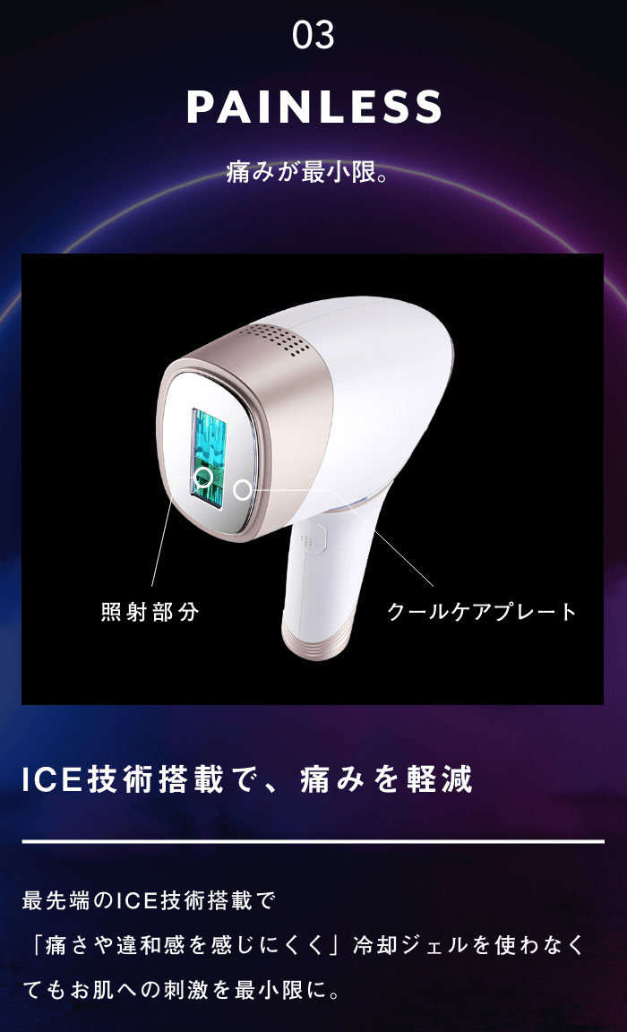【あす楽】【おまけ付】アイスレディ脱毛器家庭用光美容器SKB-1808アイスレディーiceladyIPL脱毛器ハンディグリップ型光美容フラッシュ脱毛光脱毛器脱毛機光美顔器脱毛ムダ毛ケア軽量Notimenotimeノータイム・アイスレディ