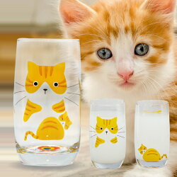 プレゼント付♪【猫グラス5種セット】猫好き必見!かわいい5匹の猫のグラスデザイングラス350ml×5種類猫コップ5個ねこコップネココップねこグラスネコグラス猫ねこネコデザイングラスコップ猫のコップ(3980円以上で送料無料)