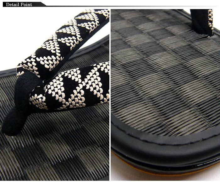 市松模様 高原雪駄/8000B/送料無料【和柄】【雪駄】