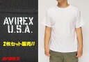 AVIREX アヴィレックス デイリー 2パック DAILY 2-PACK 半袖 クルーネック Tシャツ/2枚組/複数/アヴィレックス/6183380【AVIREX アヴィレックス から定番の半袖Tシャツが登場 】