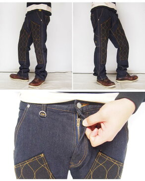 児島ジーンズ KOJIMA GENES 13oz ケブラーストレッチダブルニーシェルステッチ ジーンズ/デニム/日本製/RNB-1236/送料無料【児島ジーンズから新作ジーンズが登場!!】
