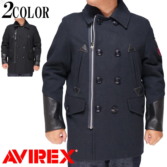 スーパーセール 30%OFF AVIREX アヴィレックス トレンチコート NAVAL PEAJACKET アウター メンズ ジャケット 6122143 送料無料【AVIREXから新作トレンチコートが登場!!】