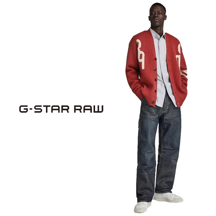 ジースターロゥ アウター メンズ ジースター ロウ G-STAR RAW ニット カーディガン メンズ Holiday 89 GS Knitted Cardigan D24226-D514 送料無料