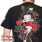 THE BRAVEMAN ブレイブマン ベティブープ ベティー コラボ Tシャツ メンズ BBB-2413 送料無料