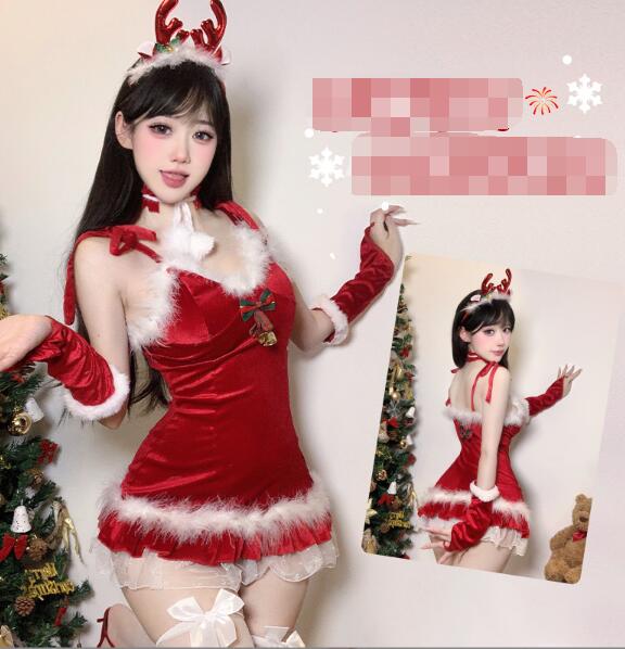 樂天商城 - サンタコス セクシー 可愛ドレス ミニワンピース cosplayワンピース サンタクロースドレス ワンピース サンタ 衣装 サンタ可愛いコスプレ衣装 サンタクロス コスチューム 女性 大人 サンタクロース サンタコスプレ セクシーサンタ サンタランジェリー