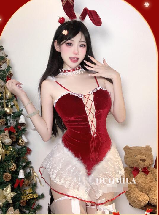 サンタコス セクシー 可愛ドレス レオタード ミニワンピース cosplayワンピース サンタクロースドレス ワンピース サンタ 衣装 サンタ可愛いコスプレ衣装 サンタクロス コスチューム 女性 大人 サンタクロース サンタコスプレ セクシーサンタ サンタランジェリー 2