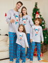 親子ペアパジャ チェック柄マクリスマスパジャマルームウェア リスマス衣装 サンタ帽子柄パジャマ カップル メンズ/レディースルームウェア ベビー 子供 ママ パ...