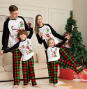 クリスマスパジャマ 親子ペアパジャ トナカイ柄パジャマ サンタクロス パジャマルームウェア リスマス衣装 カップル メンズ/レディースルームウェア ベビー 子供...