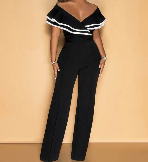 女性 オールインワン ハグ．ショルダーオーバーオール レディースダンス衣装 フリル ゆったり社交ダンス ストリあり ガガウチョパンツ ダンスハイウエスト レディース ダンス衣装 伸縮あり ダンスウェア 練習着 レッスン着 踊り 舞台服 演出ダンス 衣裳 ダンス衣装