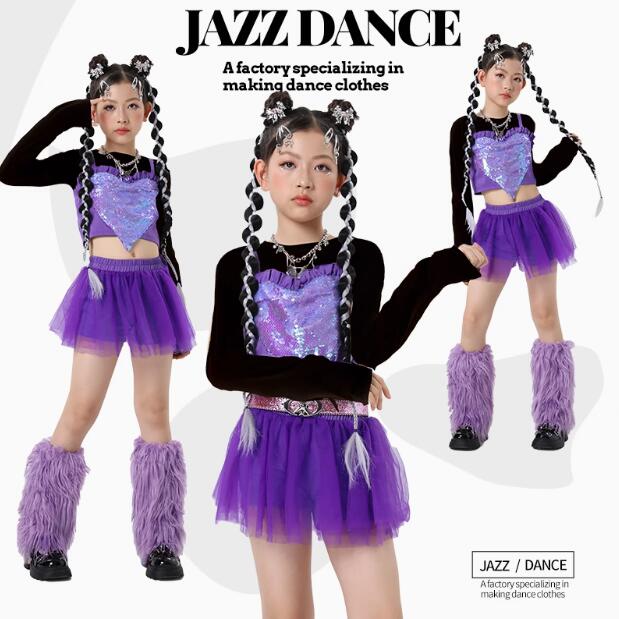 樂天商城 - 子供ダンス衣装 ジャズダンス ハート型キャミソール 長袖シャツ 可愛い 女の子ジャズダンス衣装 ヒップホップ ダンス衣装 エレガント スレッスン着 おしゃれダンス衣装 ダンス教室 演出服ステージ衣装 ダンス練習着 ステージ衣装 舞台服 120-170cm