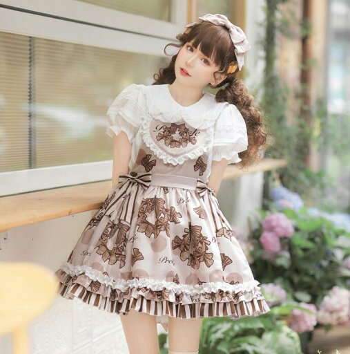 ジャンパースカート 花柄 キャミソールドレス JSK ロリータ リボン付き コスプレ衣装 lolita ドレス ブラウス 追加ワンピース 森ガール 膝丈ドレス 豪華二次元ドレス ゴスロリ Lolita コスプレ メイド服 姫様 魔女 仮装 変装 写真撮影cosplay ジャンパースカート 花柄 キャミソールドレス JSK ロリータ リボン付き コスプレ衣装 lolita ドレス ブラウス 追加ワンピース 森ガール 膝丈ドレス 豪華二次元ドレス ゴスロリ Lolita コスプレ メイド服 姫様 魔女 仮装 変装 写真撮影cosplay