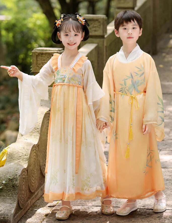 樂天商城 - キッズコスプレ衣装 ワンピース 子供 漢服 振袖チャイナドレス 女の子 飄逸男の子 チャイナ服 お姫様 可愛い チャイナワンピース ふんわり チャイナ服 エスニック 花 刺繍 キッズ チャイナ 中華 コスプレ衣装 学園祭 イベント ハロウィン 衣装110 120 130 140 150 160