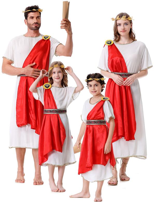 樂天商城 - ハロウイン衣装 ギリシア王子様 国王様コスプレ衣装 コスチューム 子供/大人着用 女の子/男の子 仮装 学園祭 文化祭 ハロウイン ハロウィーン仮装　cosplay ステージ衣装 舞台服 S M L XL