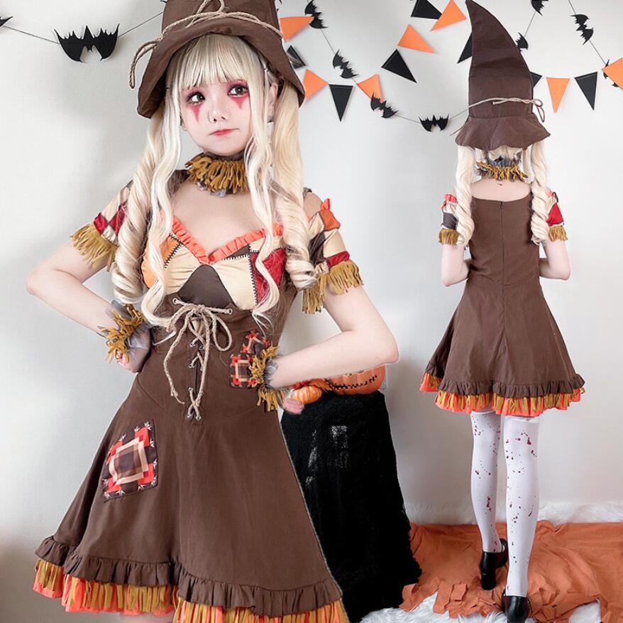 Clown - 大人ダンス衣装　ハロウィン ピエロコスプレ　半袖 妖精コスプレ コスプレ 子供 ピエロ 仮装 衣装 可愛い ハロウィン 衣装 アリス アニメ ハロウィン 仮装 道化師 ハロウィン 衣装 面白い コスプレ衣装 ハロウィン衣装