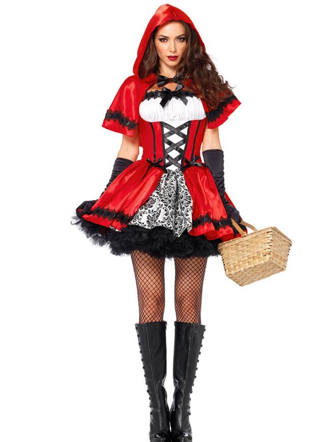 Rakuten - コスプレ衣装 大人コスプレ衣装 赤ずきんコスプレ 変装 マント付き ハロウィン衣装 コスプレ衣装ドレス ミモレ丈ワンピース コスプレ衣装 ハロウィン衣装衣装コスチューム 出服 コスプレ 仮装 cosハロウィン イベント 文化祭 部活 コスチューム パーティー用 イベントドレス