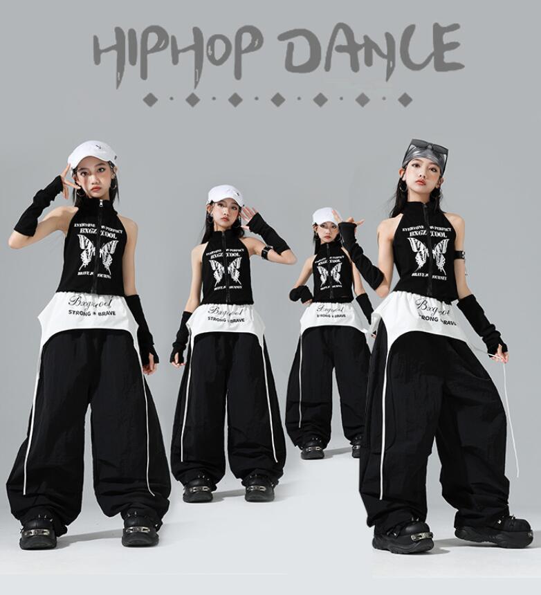 樂天商城 - ジャズダンス衣装 キッズダンス衣装 子供ダンス衣装 ジャズダンス 袖カバー付き 腰カバー 女の子 hiphopダンス衣装 ヒップホップダンス衣装 子供ダンス衣装 ダンス衣装 イベント学園祭舞台ステージ衣装 演出服謝恩会 発表会 演奏会120-180cm