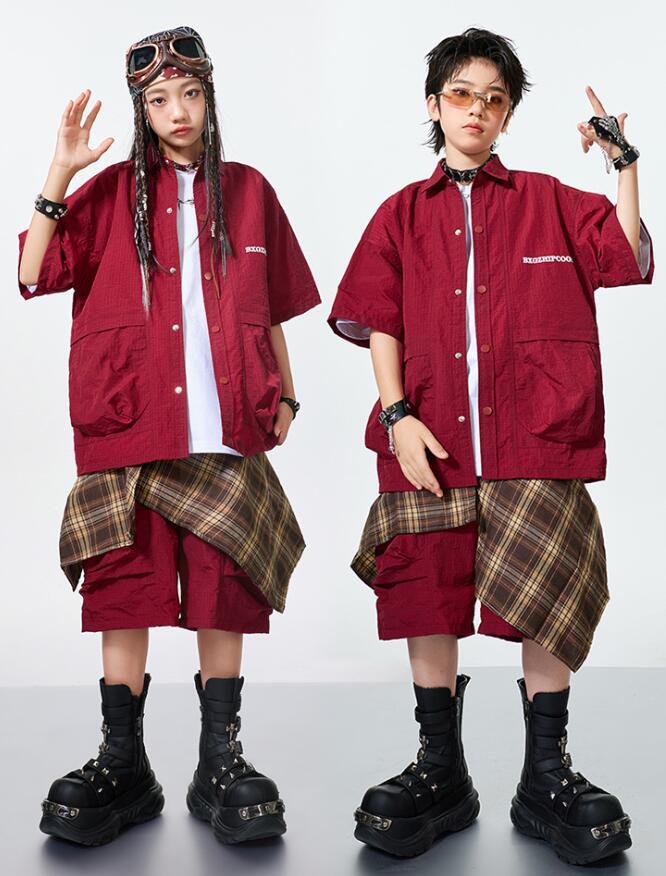 樂天商城 - キッズダンス衣装 ジャズダンス衣装 女の子 男の子ダンス キッズダンス衣装 ジャズダンス 女の子 hiphopダンス衣装 ヒップホップダンス衣装 子供ダンス衣装 ダンス衣装 イベント学園祭舞台ステージ衣装 演出服謝恩会 発表会 演奏会120-180cm