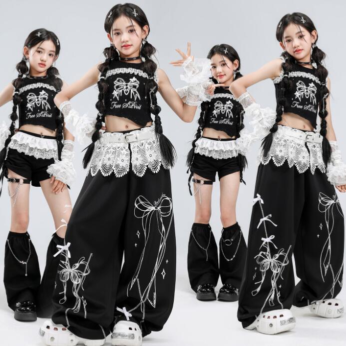 樂天商城 - 子供ダンス衣装 ジャズダンス衣装 ガーコパンツ ミニパンツ舞台演出服 レースベルト 演出服ダンス衣装 女の子 jazz hiphop かっこいい ダンス衣装 学園祭 文化祭 舞台衣装 シルバー 可愛いチアダンス衣装卒業式入学式イベント運動会110-180cm