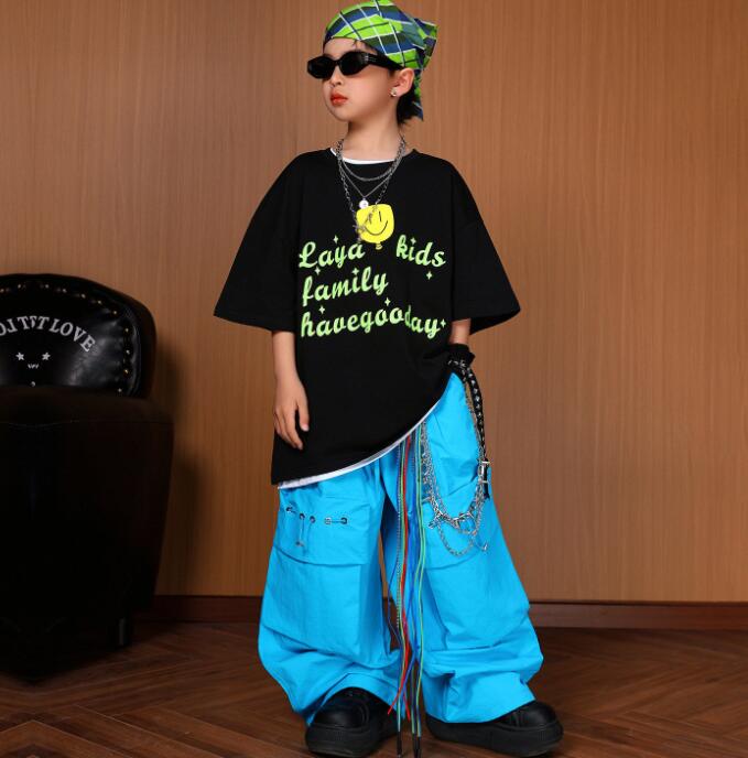 Rakuten - キッズダンス衣装 子供ダンス衣装 ロングパンツ ジャズダンス衣装 ジャズダンス衣装 舞台演出服 演出服ダンス衣装 男の子 jazz hiphop かっこいい ダンス衣装 学園祭 文化祭 舞台衣装 可愛いチアダンス衣装卒業式入学式イベント運動会110-180cm