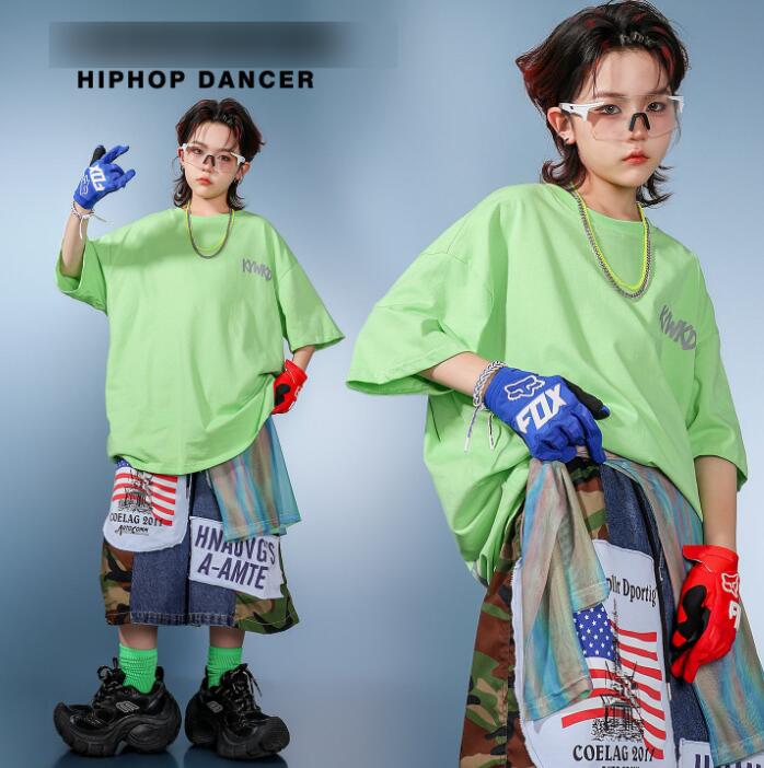 Rakuten - 男の子ダンス衣装 子供ダンス衣装 ショートパンツ デニム ジャズダンス衣装 ジャズダンス衣装 舞台演出服 演出服ダンス衣装 男の子 jazz hiphop かっこいい ダンス衣装 学園祭 文化祭 舞台衣装 可愛いチアダンス衣装卒業式入学式イベント運動会110-180cm