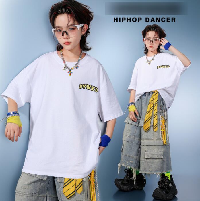 Rakuten - ジャズダンス衣装 子供ダンス衣装 デニムパンツ ガーコパンツ ジャズダンス衣装 ジャズダンス衣装 舞台演出服 演出服ダンス衣装 男の子 jazz hiphop かっこいい ダンス衣装 学園祭 文化祭 舞台衣装 可愛いチアダンス衣装卒業式入学式イベント運動会110-180cm