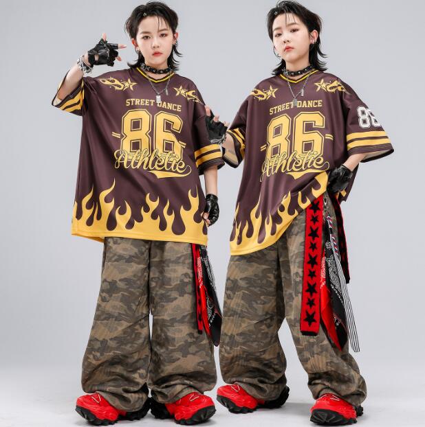 Rakuten - 迷彩柄パンツ ジャズダンス衣装 子供ダンス衣装 ロング丈パンツ ガーコパンツ ジャズダンス衣装 ジャズダンス衣装 舞台演出服 演出服ダンス衣装 男の子 jazz hiphop かっこいい ダンス衣装 学園祭 文化祭 舞台衣装チアダンス衣装卒業式入学式イベント運動会110-180cm