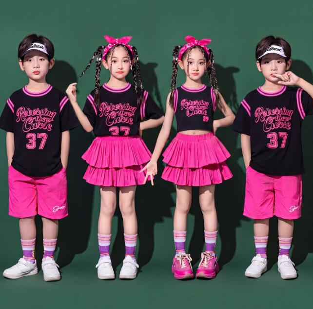 Rakuten - チアガールダンス衣装 シャツ ショート丈スカート ショートパンツ スシャツジャズダンス衣装 舞台演出服 演出服ダンス衣装 女の子 jazz hiphop かっこいい ダンス衣装 学園祭 文化祭 舞台衣装 可愛いチアダンス衣装卒業式入学式イベント運動会110-180cm