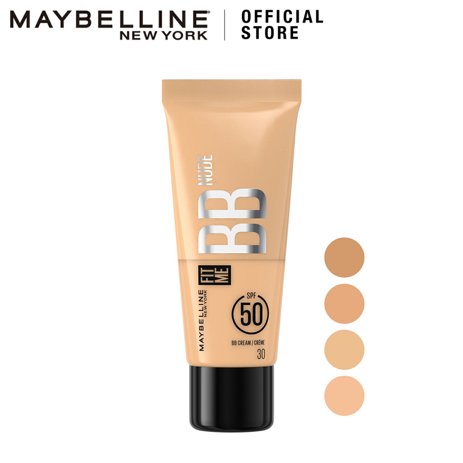 【メイベリン 公式】 フィットミー BB ヌード SPF50 素肌感 崩れにくい 25ml プレゼント コスメ プチプラコスメ maybelline 送料無料