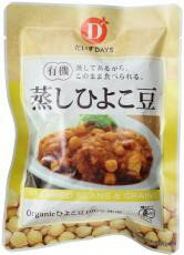 【4袋セット】だいずデイズ　有機蒸しひよこ豆85g 【全国一律送料無料】【メール便　ポスト投函】