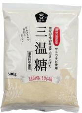 【4袋セット】ムソー　鹿児島県産三温糖　500g 【全国一律送料無料】【時間指定不可】