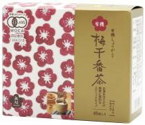 【12箱セット】無双本舗　有機梅干番茶・スティック8g×40 【北海道・沖縄以外送料無料】