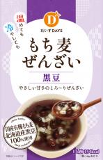 【5袋セット】だいずデイズ 黒豆もち麦ぜんざい140g【全国一律送料無料】【メール便 ポスト投函】