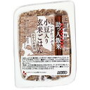 【1個】【（ムソー）助っ人飯米・小豆入り玄米ごはん】/160g/あずき入り玄米ご飯/レトルト包装品【全国一律送料無料】【メール便　ポスト投函】 1