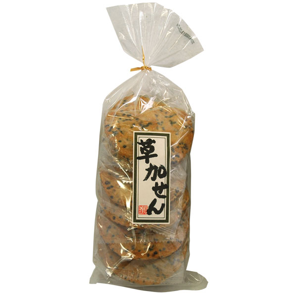 【16袋セット】ムソー★草加せん・ごま7枚★おいしさ抜群の草加せんべい【北海道・沖縄以外送料無料】