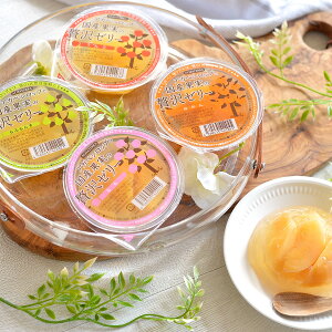 【6個セット】アガベシロップと国産果実の贅沢ゼリー(りんご) 145g 【数量限定】【全国一律送料無料】【時間指定不可】
