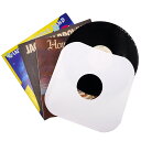 LP 12寸レコード保護袋 レコードケース 紙製 紙袋 20枚入り サイズ:30.5cm x 30.5cm 中心穴:10.16cm