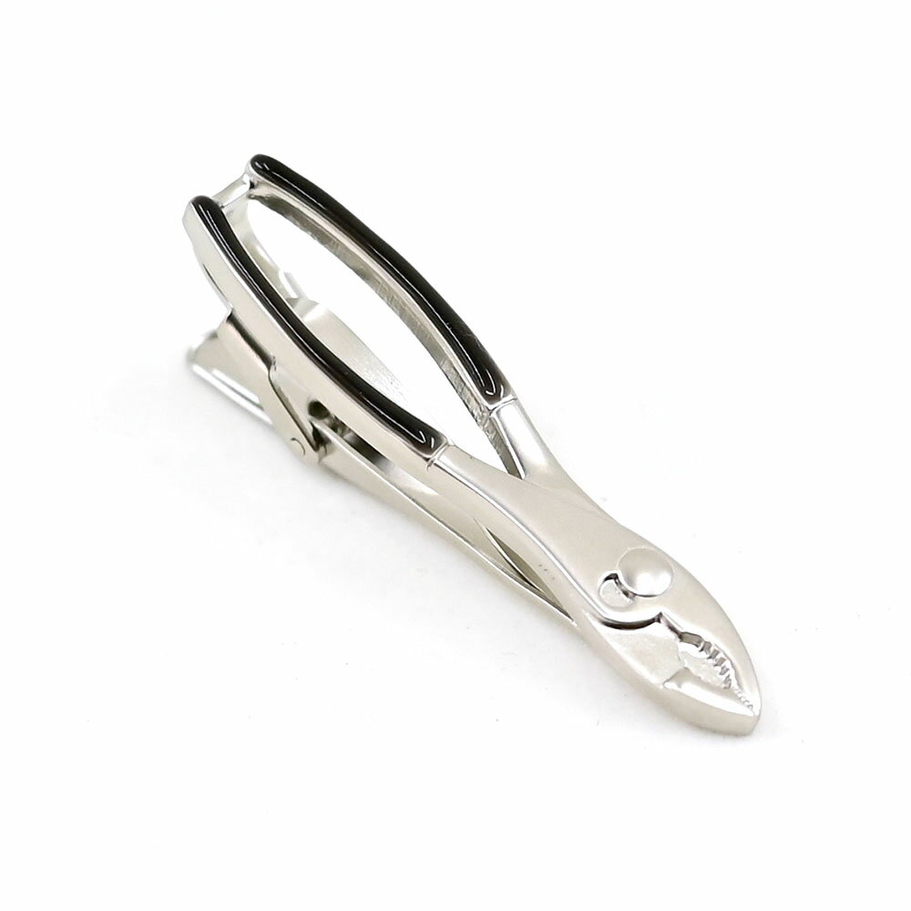 プライヤーのタイバー　工具　ツール　メカニック タイバー タイピン ネクタイピン 結婚式 卒業式 就活..