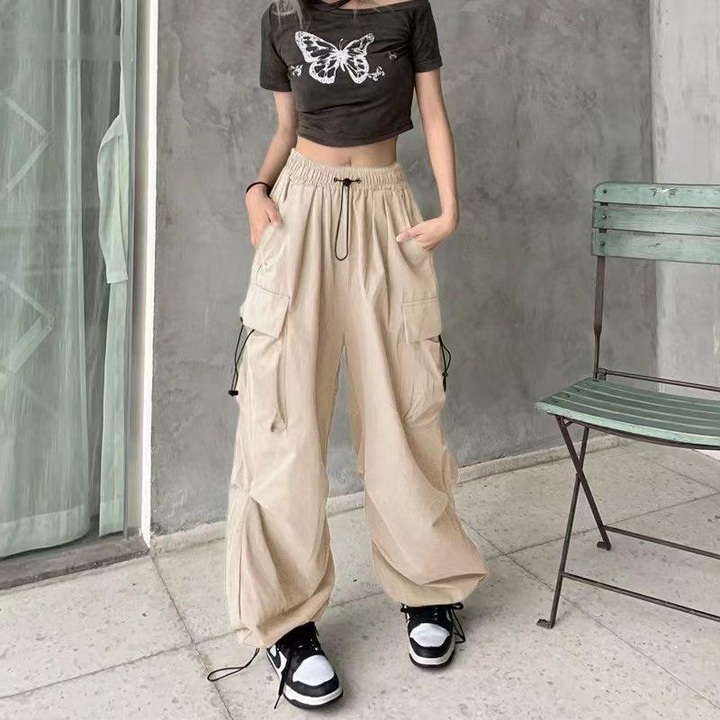 カーゴパンツ レディースパンツ夏 冷感パンツレディース