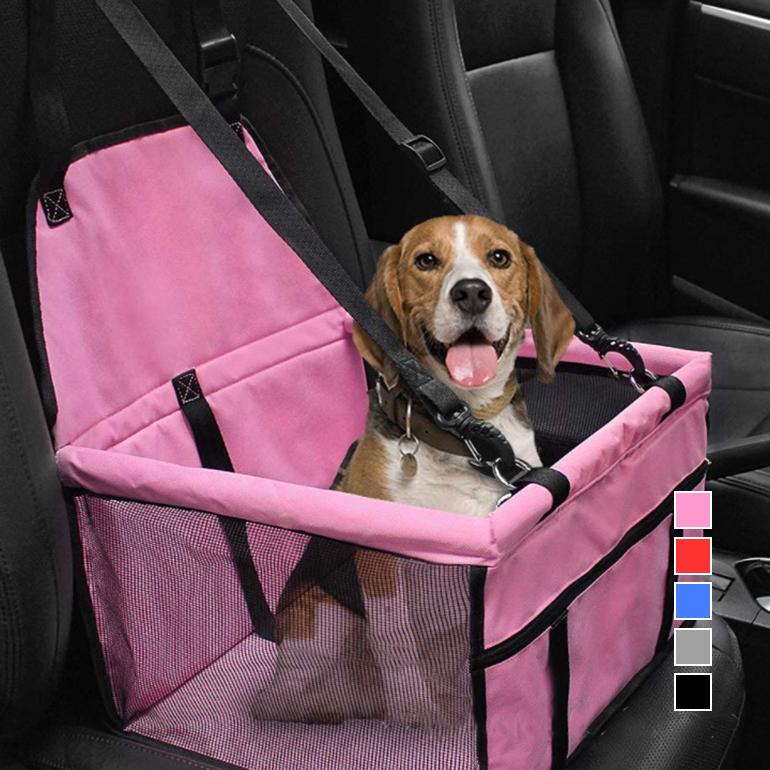 車載ドライブボックス ペット用 犬用お出かけグッズ ペット旅行 車汚れ防止 ドライブベット 飛び出し防止 ドライブシート 折りたたみ式 ペットボックス